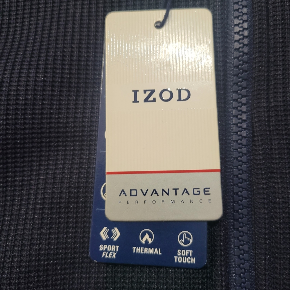 Izod Men's Deep Blue Lightweight Jacket - Picture 5 of 6